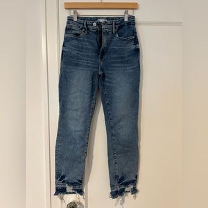 Good American Cigarette Jeans